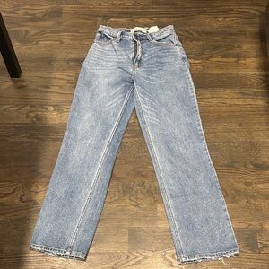 Abercrombie & Fitch 90’s Straight ultra high rise